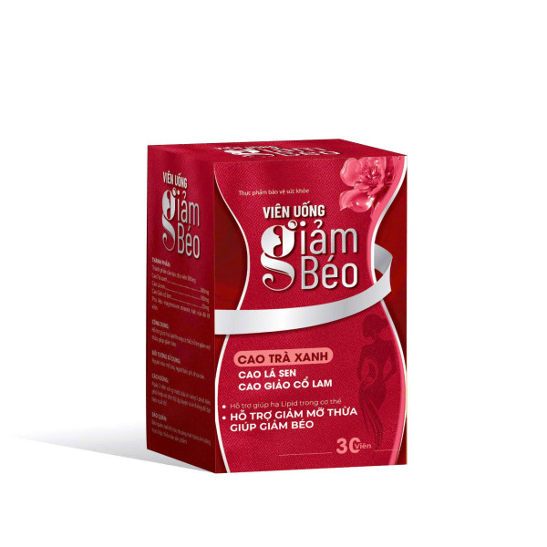 Viên Uống Giảm Béo Lọ 30V