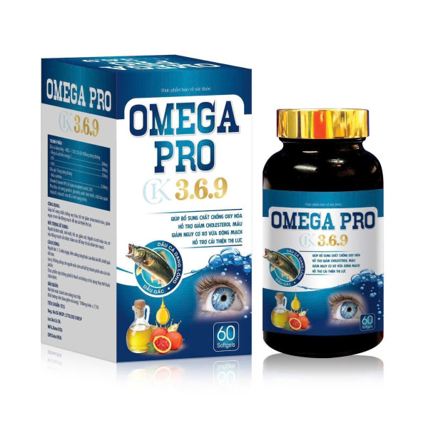 Omega Pro 369 (Lọ 60 Viên)