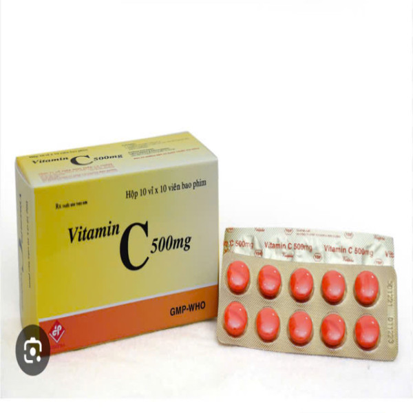 Vitamin C 500Mg Nén _Vidipha (H/100V)