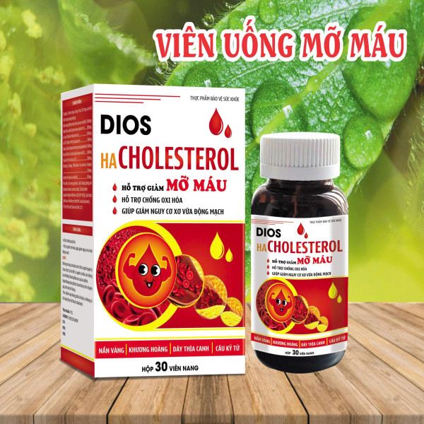 Viên Uống Mỡ Máu Dios Cholesterol K76