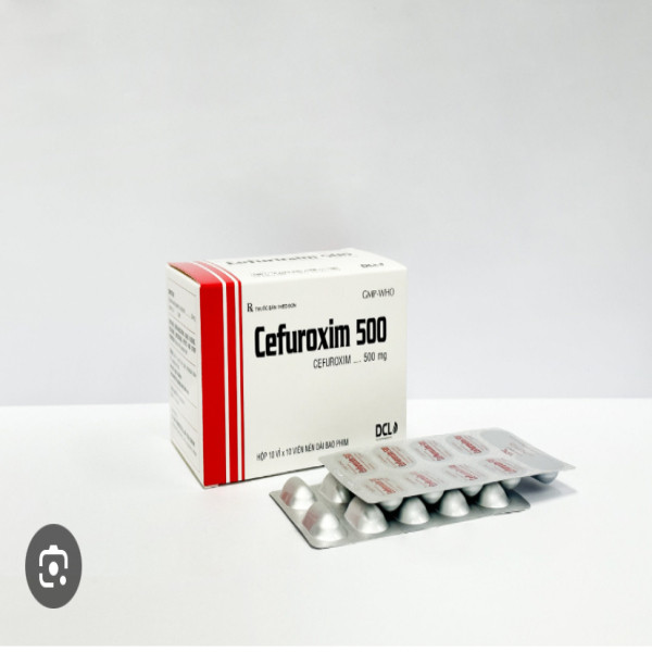 Cefuroxim 500Mg Cửu Long ( 10 Vỉ X 10 Viên) To
