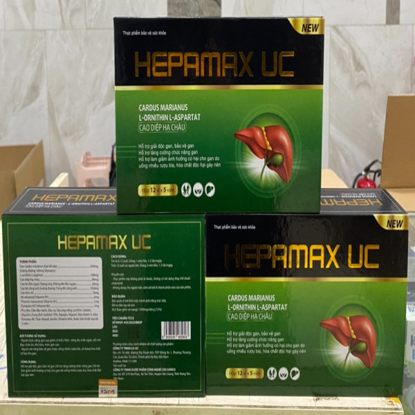 Bổ Gan Gỗ Hepamax Uc ( Hộp 60 Viên)