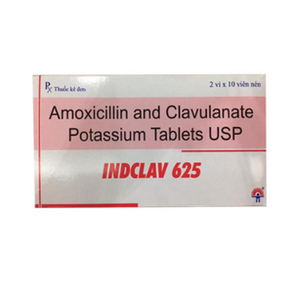 Indclav 625Mg Indchemie _Ấn (H20V)