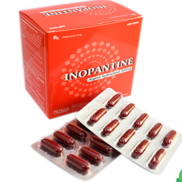 Inopantine Arginin Hydroclorid 300Mg Medisun (H100V)