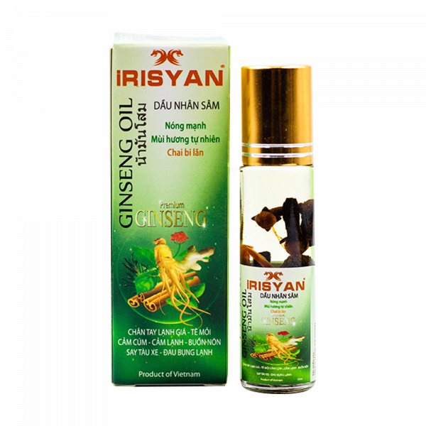 Irisyan Dầu Nhân Sâm Iris Pharma (C9Ml)