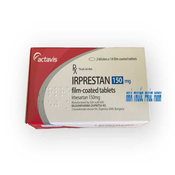 Irprestan 150Mg Actavis _Bulgari (Hộp 2 Vỉ X 14V)