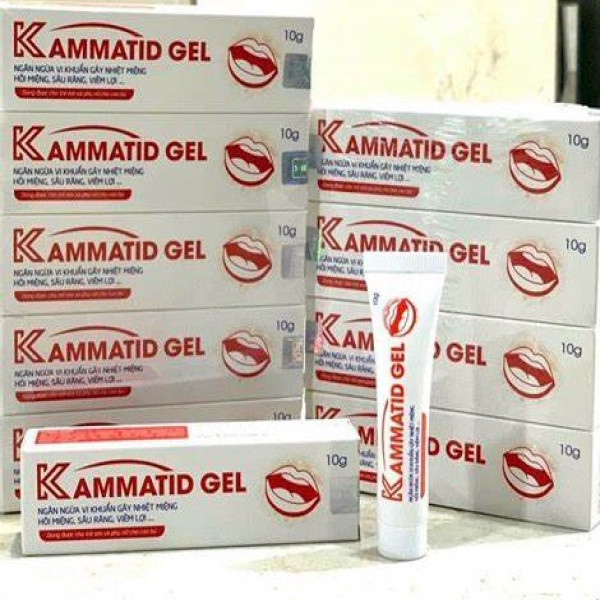 Kammatid Gel Bôi Nhiệt Miệng _Pháp Âu (T10Gram)