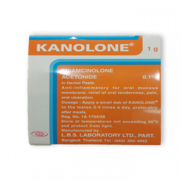 Kanolone Bôi Nhiệt Thái Vàng Lbs (H50G)