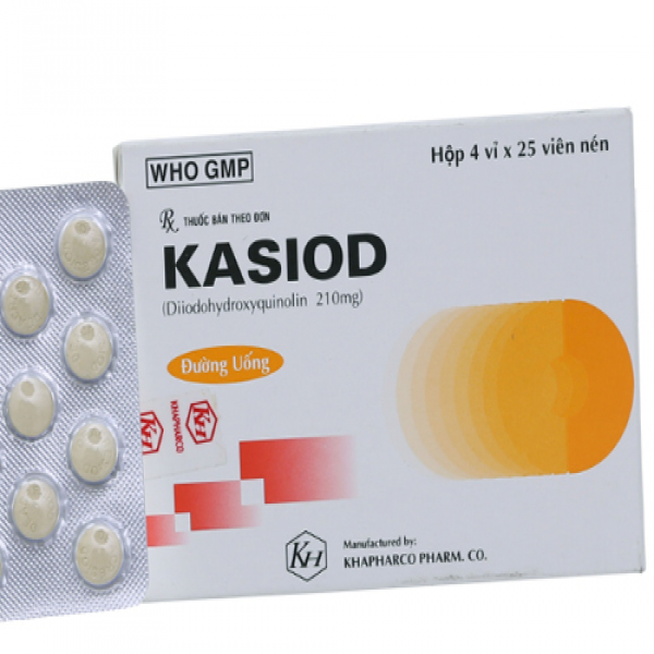Kasiod Diiodohydroxyquinolin 210 Mg Khapharco (H100V)