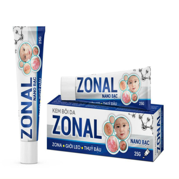 Kem Bôi Da Zonal gel Nano Bạc (T25G)
