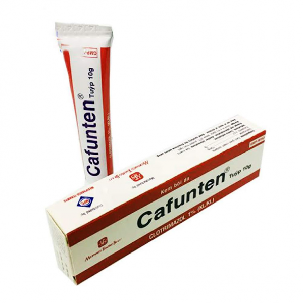 Kem Bôi Da Cafunten Medipharco (cọc 10Tuýp 10Gr)