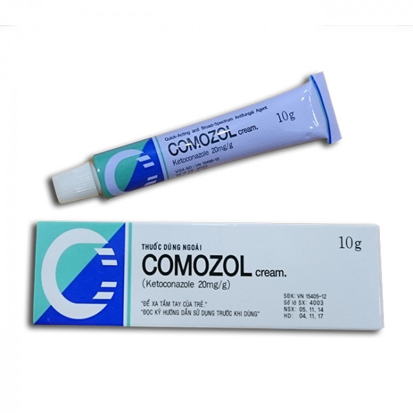 Comozol (Ketoconazol) Bôi _Hàn Quốc (T/10Gr)