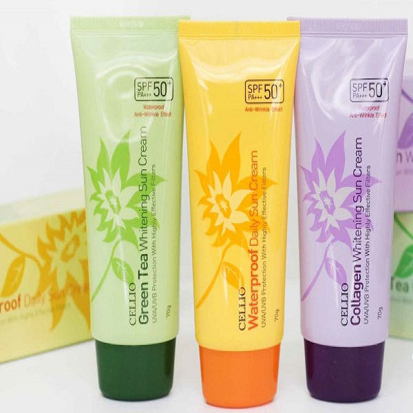 Kem Chống Nắng Cellio Hàn Quốc (T70G)