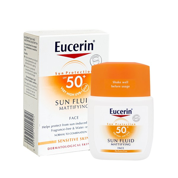 Kem Chống Nắng Eucerin Sun Fluid Mattifying Face (C50Ml)