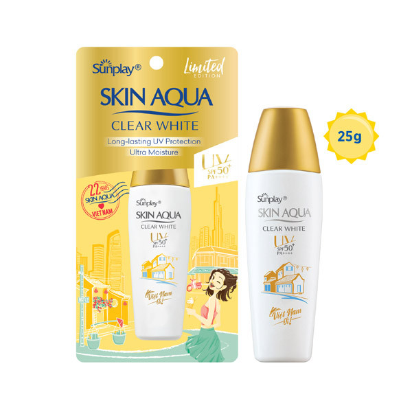 Kem Chống Nắng Sunplay Skin Aqua Clear White Spf50+ (T25G)