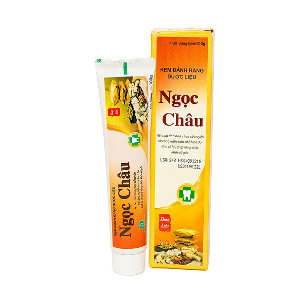 Kem Đánh Răng Ngọc Châu (Tuýp100Gr) (Bé)