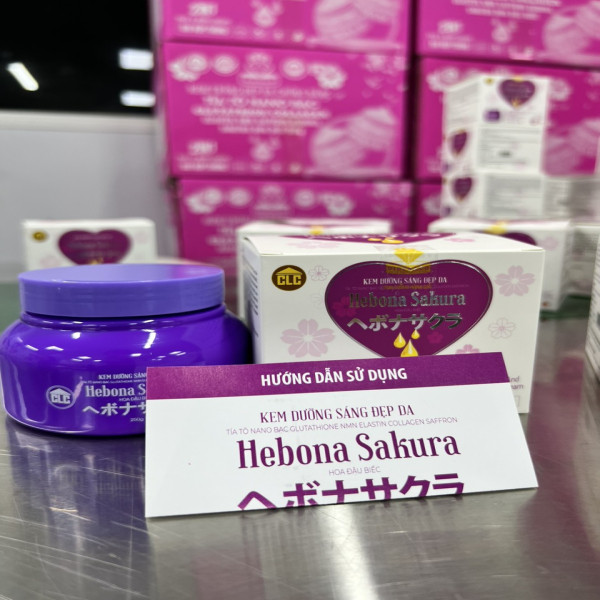 Kem Dưỡng Sáng Đẹp Da Hebona Sakura _Clc (Hũ250G)