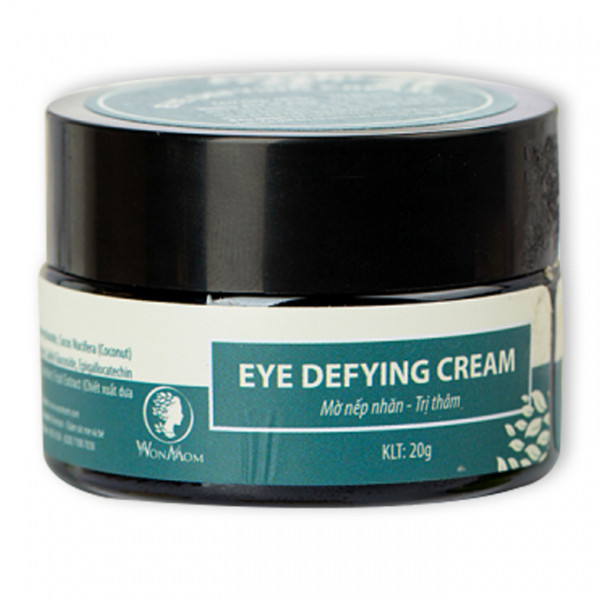 Kem Dưỡng Trị Quầng Thâm, Bọng Mắt Eye Defying Cream Wonmom (H20 Gr)