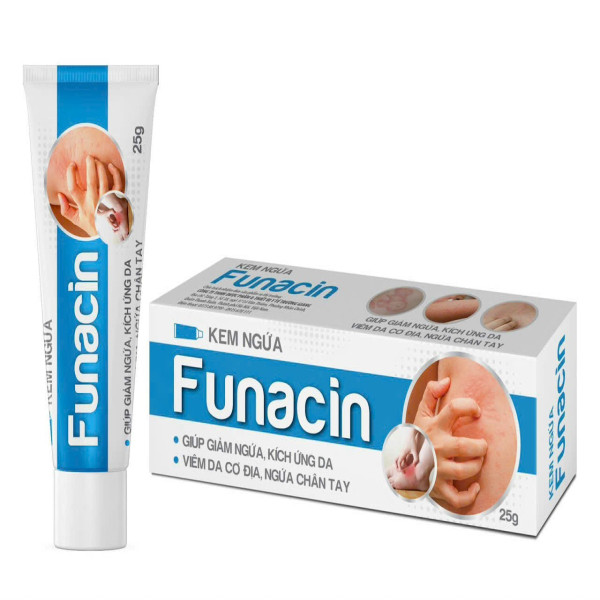 Kem Ngứa Funacin Viêm Da Cơ Địa (T25G)