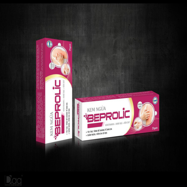 Kem Ngứa Beprolic Viêm Da Cơ Địa (Tuýp25G)