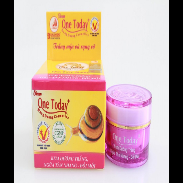 Kem Ốc Sên One To Day Dưỡng Trắng, Ngừa Tàn Nhang, Đồi Mồi (L15G)