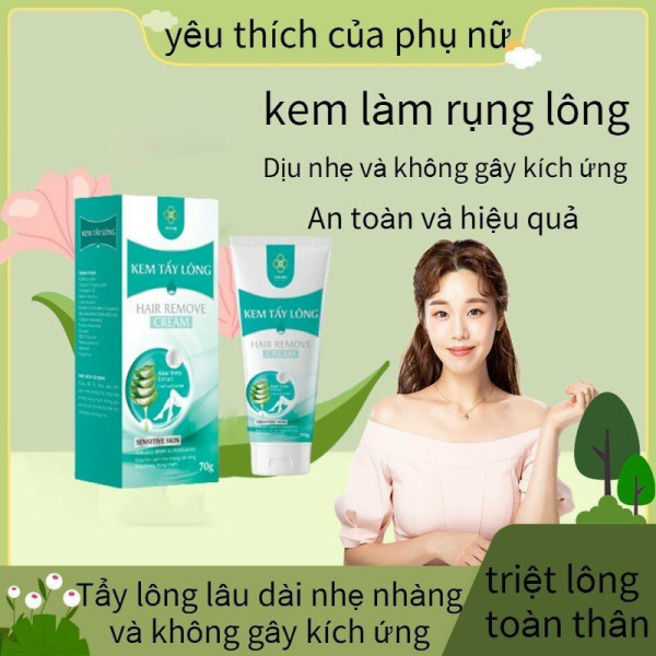 Kem Tẩy Lông Hair Removal _Trường Thọ (Tuýp70G)
