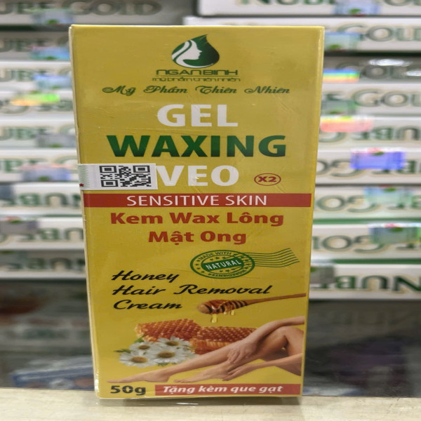 Kem Wax Lông Mật Ong Gel Waxing Veo (Hộp50G)