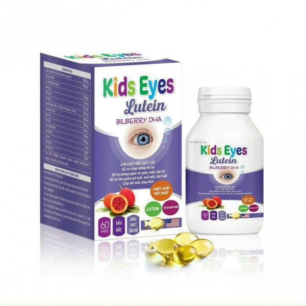 Kẹo Bổ Mắt Kids Eyes Lutein _ Tím (L60 Viên)