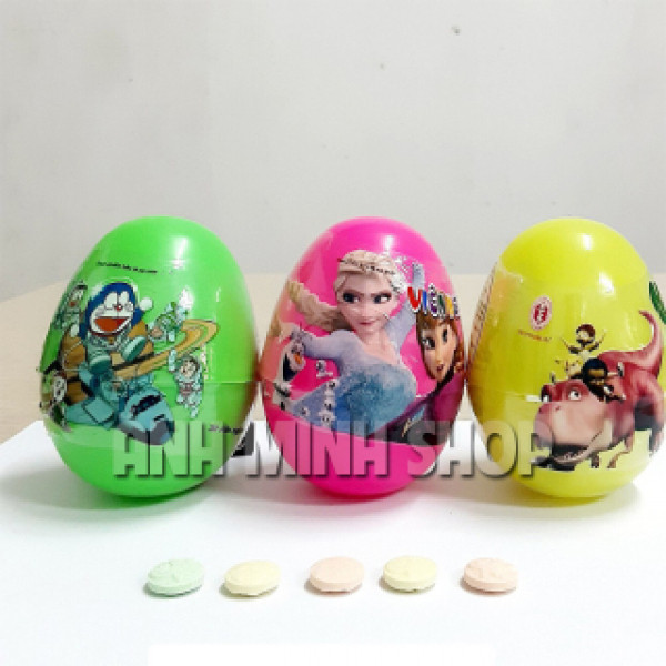 Kẹo C Trứng hương trái cây (Cọc10Lọ)