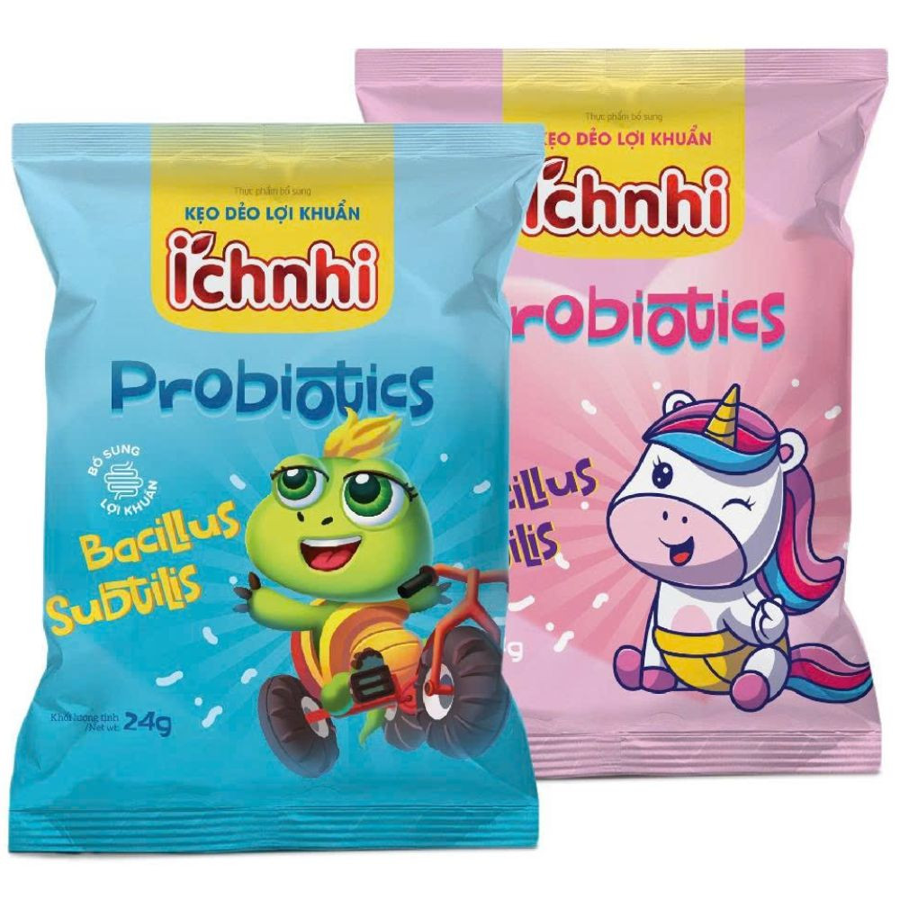 Kẹo Dẻo Ích Nhi (bán 1 dây 10 gói)
