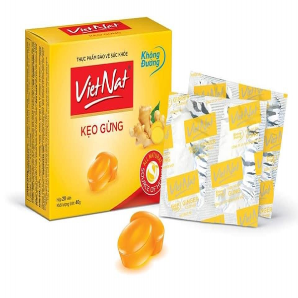 Kẹo Gừng Vietnat Không Đường (H20V)