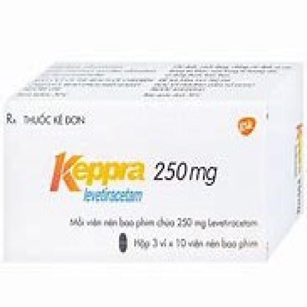 Keppra 250Mg _Gsk (H3 Vỉ X 10V) Thuốc Chống Động Kinh