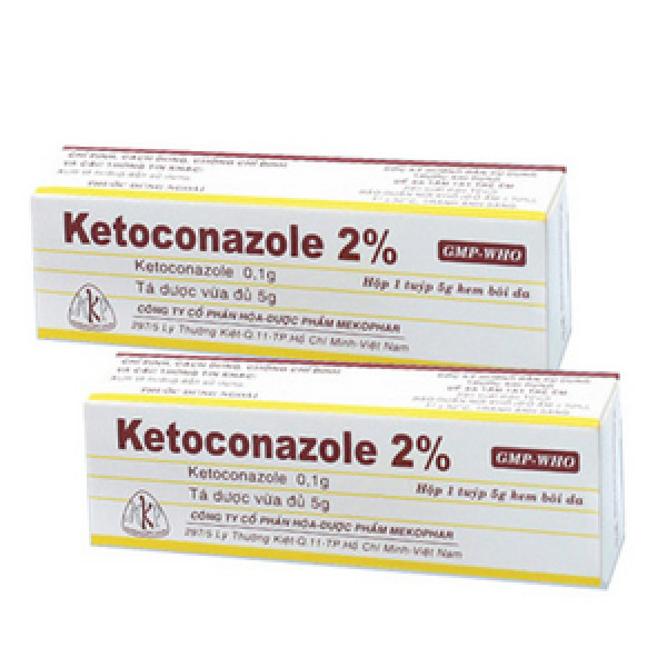 Ketoconazole 2% Mekophar (Cọc10T5Gr)