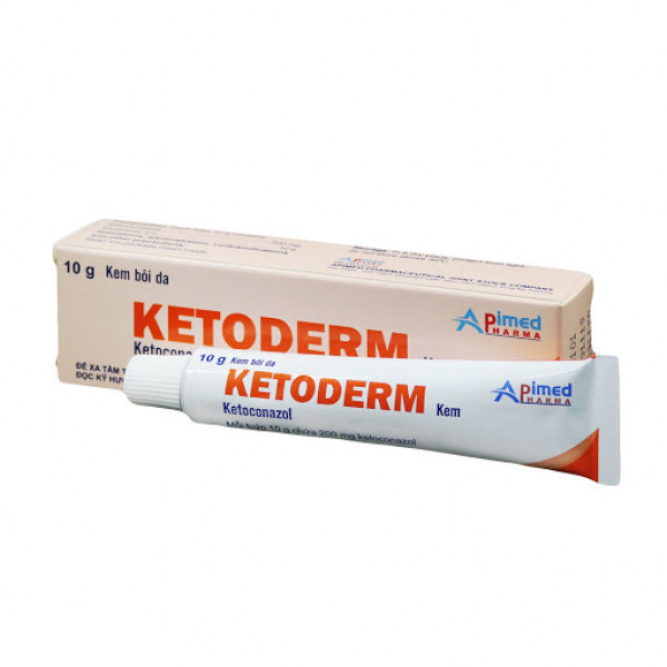 Ketoderm Cream Apimed (cọc 10Tuýp10G)