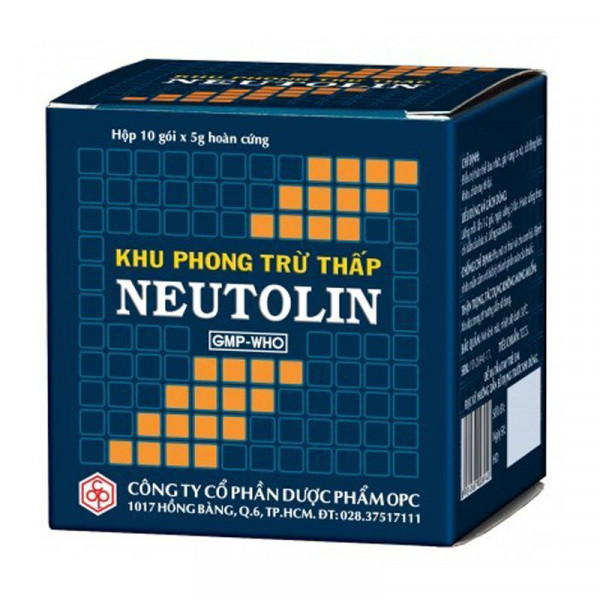 Khu Phong Trừ Thấp Neutolin Opc (H10G5Gr)