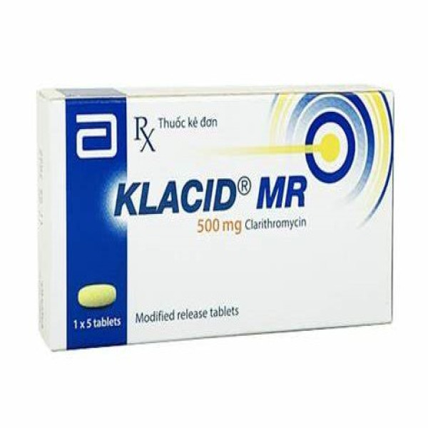 Klacid Mr 500Mg Abbott (Hộp5 Viên)
