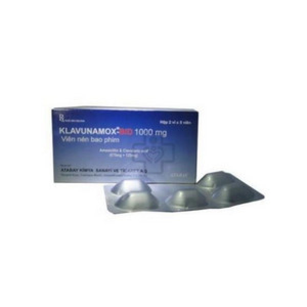 Klavunamox 1000Mg 875125 Atabay (H10V)