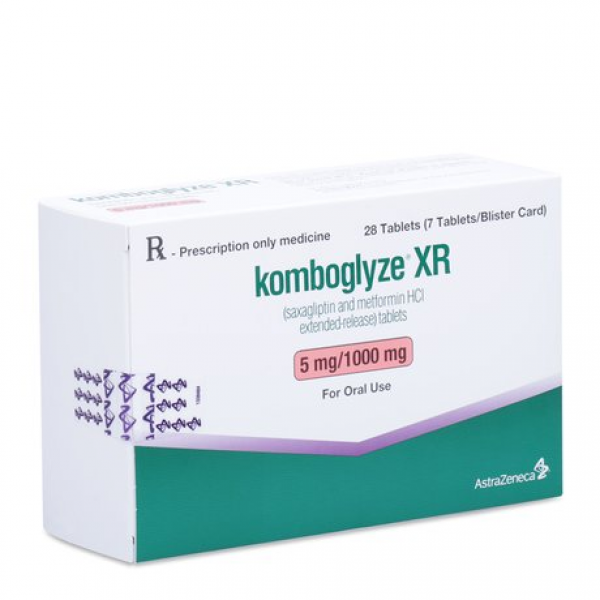 Komboglyze Xr 5Mg1000Mg Astrazeneca (H28V)