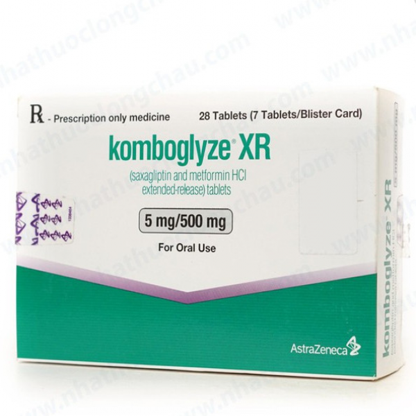 Komboglyze Xr 5Mg500Mg Astrazeneca (H28V)