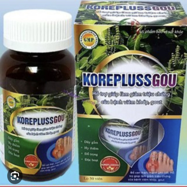 Koreplussgou Gout _ Xanh Lá, To (Lọ50 Viên)