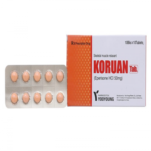 Koruan Eperison 50Mg Young Pharm (H100V)