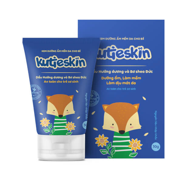 Kutieskin Kem Bôi Trẻ Em Xanh Dương (T30G)