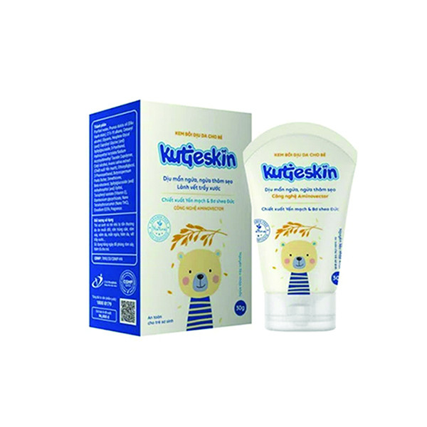Kutieskin Kem Bôi Trẻ Em _Trắng (T/30G)