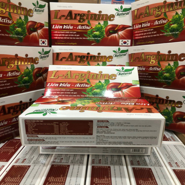 Bổ Gan L-Arginne Liên Kiều (H60 Viên)