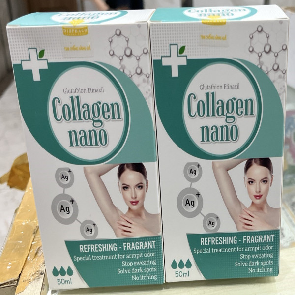 Lăn Khử Mùi Trắng Da Collagen Nano _Gỗ (Lọ50Ml)
