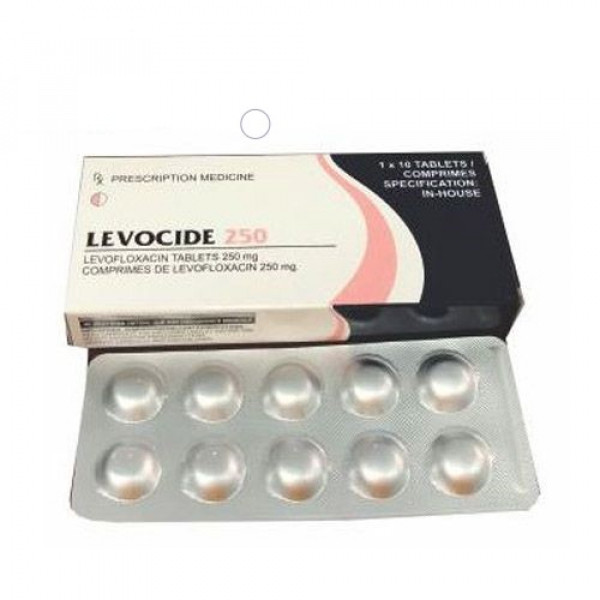 Levocide 500Mg (Levofloxacin) _Ấn (H10V)