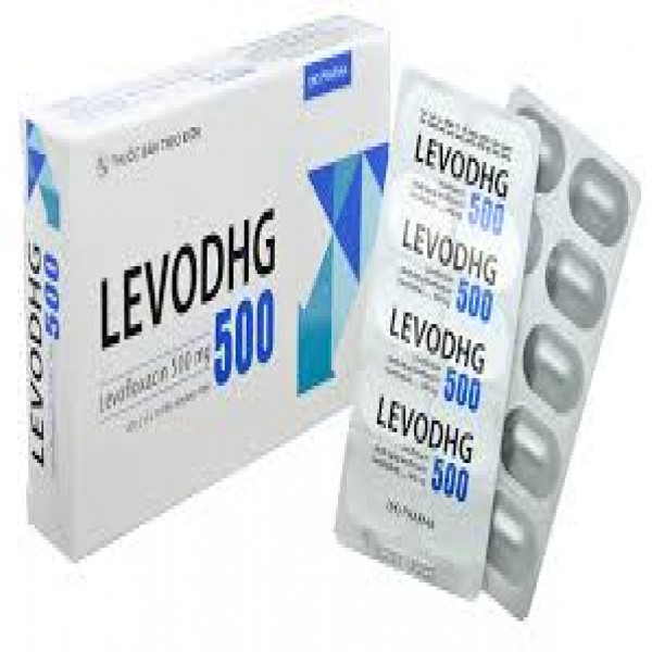 Levodhg 500Mg (Levofloxacin ) _Dhg (Hộp3Vỉ X 10V)