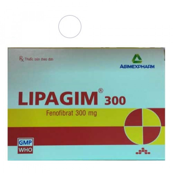 Lipagim Fenofibrat 300Mg Agimexpharm (H30V)