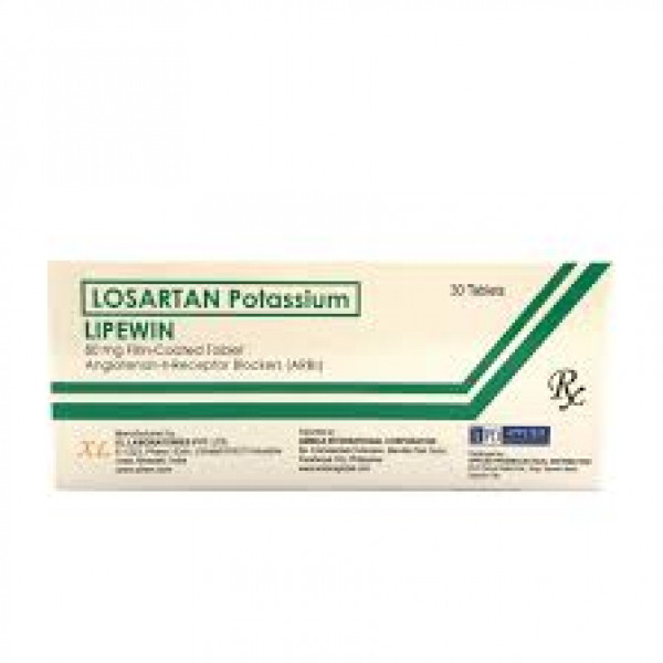 Lipewin Losartan Potassium Usp 50Mg (H100V)