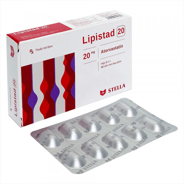 Lipistad 20Mg (Atorvastatin) _ Stella (H30V)